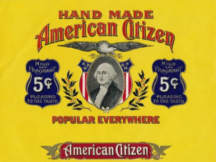 Framed Print : Hand Made American Citizen, c20th century Framed Print : Hand Made American Citizen, c20th century