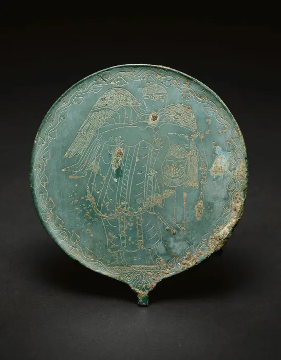 Framed Print : Hand Mirror, 470-450 BCE. Creator: Unknown Framed Print : Hand Mirror, 470-450 BCE. Creator: Unknown