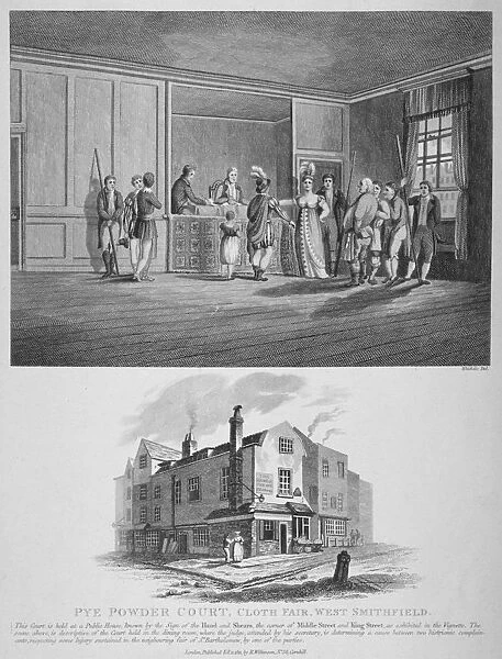 Hand and Shears Inn, Cloth Fair, City of London, 1811