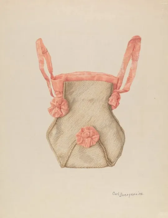Framed Print : Handbag, c. 1940. Creator: Carl Buergerniss Framed Print : Handbag, c. 1940. Creator: Carl Buergerniss