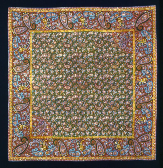 Framed Print : Handkerchief, France, c. 1830. Creator: Unknown Framed Print : Handkerchief, France, c. 1830. Creator: Unknown