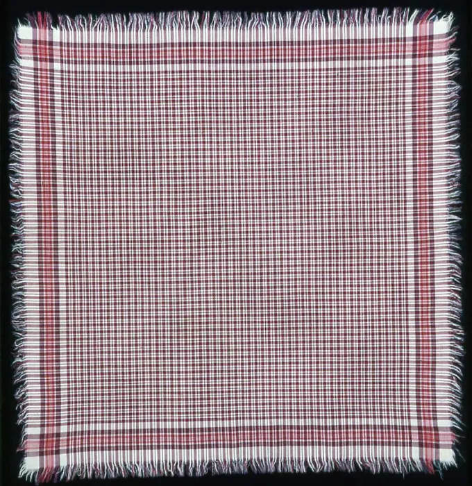 Framed Print : Handkerchief, Sweden, 1801 / 25. Creator: Unknown Framed Print : Handkerchief, Sweden, 1801 / 25. Creator: Unknown