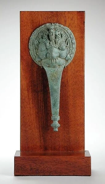 Handle with Kala Head, 13th century. Creator: Unknown