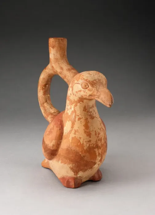Framed Print : Handle Spout Vessel in Form of a Bird, 100 B. C. / A. D. 500. Creator: Unknown Framed Print : Handle Spout Vessel in Form of a Bird, 100 B. C. / A. D. 500. Creator: Unknown