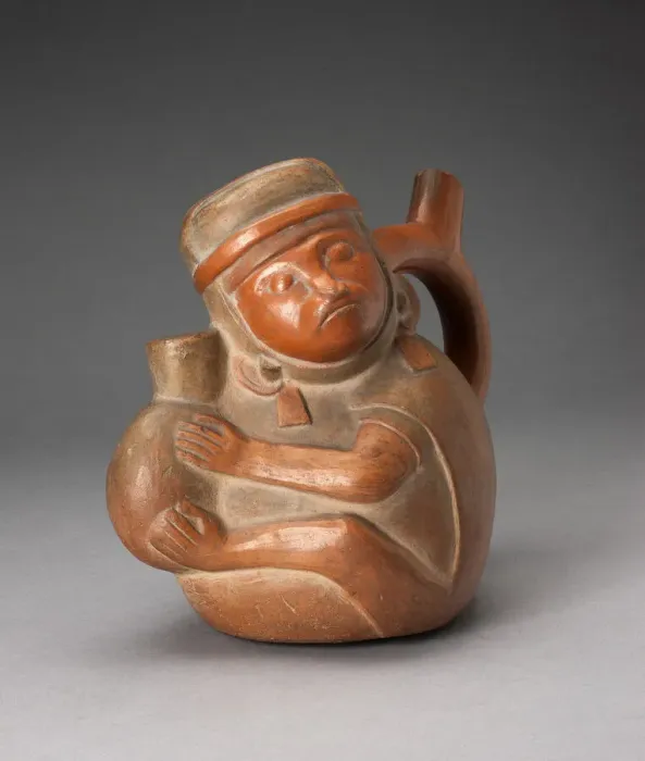 Framed Print : Handle Spout Vessel in the Form of a Monkey Holding a Jar, 100 B. C. / A. D. 500 Framed Print : Handle Spout Vessel in the Form of a Monkey Holding a Jar, 100 B. C. / A. D. 500
