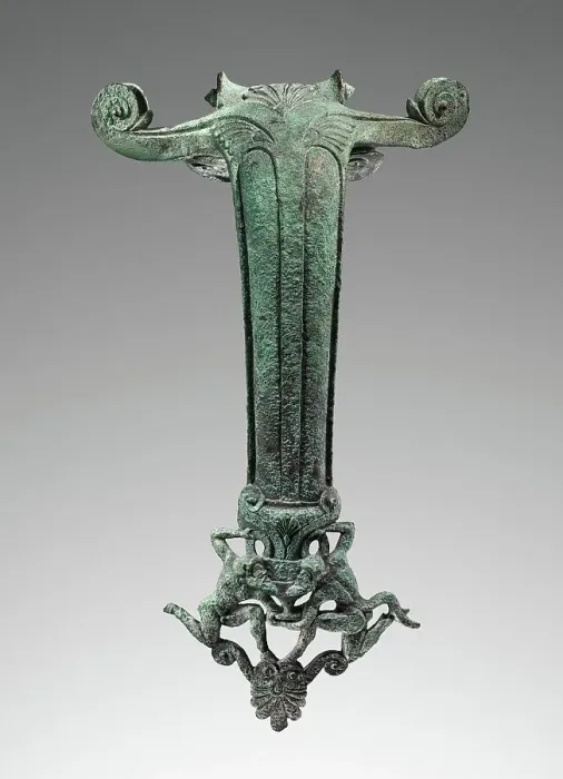 Framed Print : Handle of a Vessel, about 500 BC. Creator: Unknown Framed Print : Handle of a Vessel, about 500 BC. Creator: Unknown