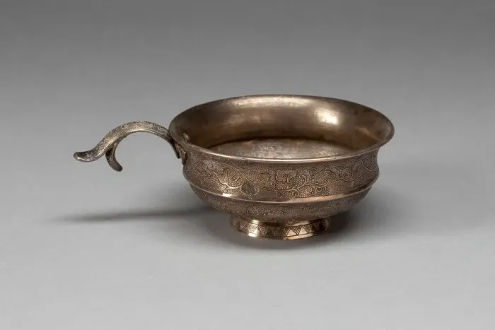 Framed Print : Handled Cup, Tang dynasty (A. D. 618-907), late 7th / first half of 8th century Framed Print : Handled Cup, Tang dynasty (A. D. 618-907), late 7th / first half of 8th century