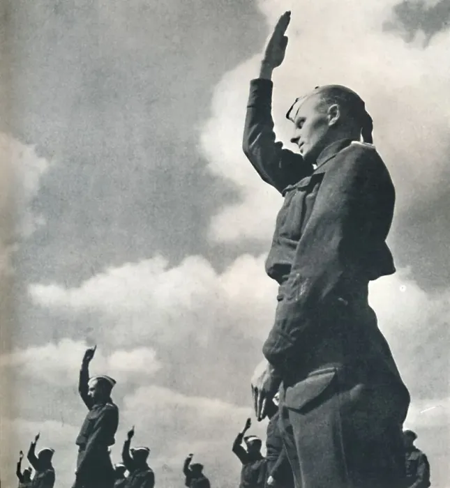Framed Print : Hands of the Army, 1941. Artist: Cecil Beaton Framed Print : Hands of the Army, 1941. Artist: Cecil Beaton