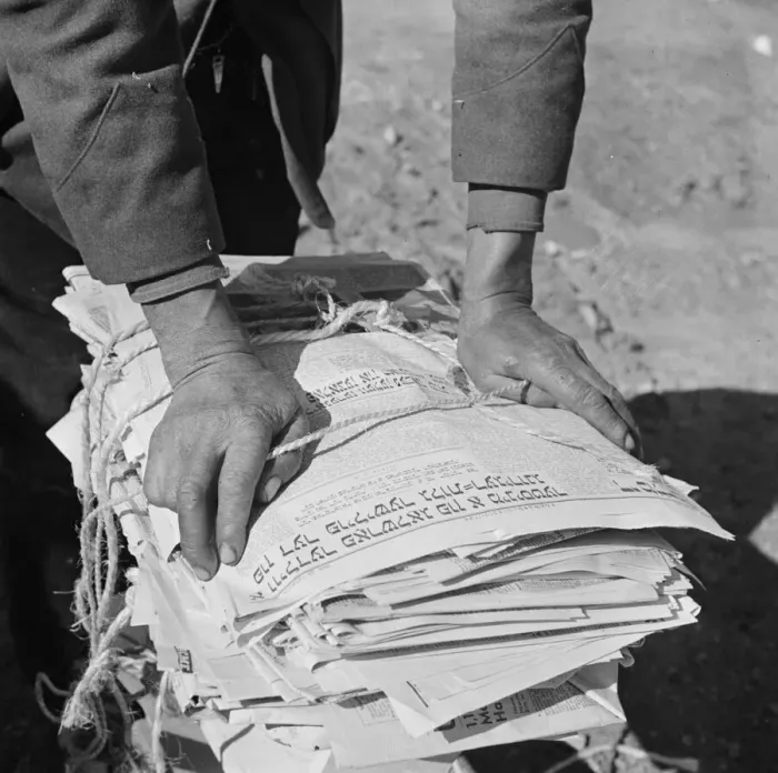 Framed Print : The hands of Mr. Venus Alsobrook, official salvage collector for the... Washington, D.C. 1942. Creator: Gordon Parks Framed Print : The hands of Mr. Venus Alsobrook, official salvage collector for the... Washington, D.C. 1942. Creator: Gordon Parks