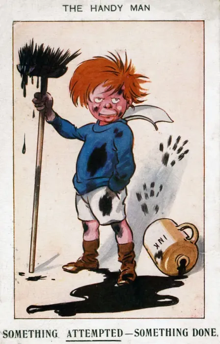 Framed Print : The Handy Man, 1913 Framed Print : The Handy Man, 1913