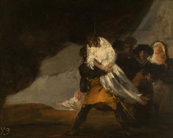 The Hanged Monk, c. 1810. Creator: Francisco Goya