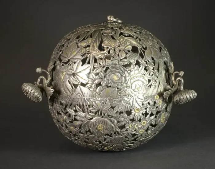 Framed Print : Hanging Incense Burner, 19th century. Creator: Unknown Framed Print : Hanging Incense Burner, 19th century. Creator: Unknown