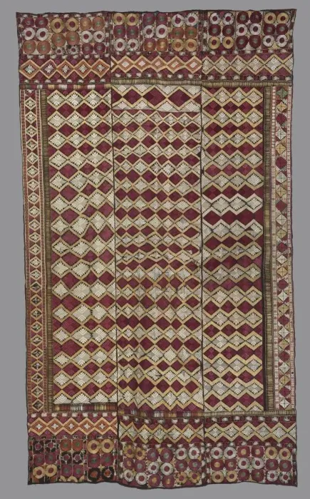 Framed Print : Hanging (Phulkari work), c. 1875-1900. Creator: Unknown Framed Print : Hanging (Phulkari work), c. 1875-1900. Creator: Unknown