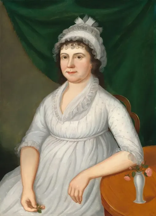 Framed Print : Hannah Lemmon Corcoran (Mrs. Thomas Corcoran), c. 1802 / 1810. Creator: Charles Peale Polk Framed Print : Hannah Lemmon Corcoran (Mrs. Thomas Corcoran), c. 1802 / 1810. Creator: Charles Peale Polk