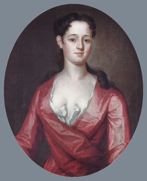 Framed Print : Hannah Pemberton, 1734. Creator: John Smibert Framed Print : Hannah Pemberton, 1734. Creator: John Smibert