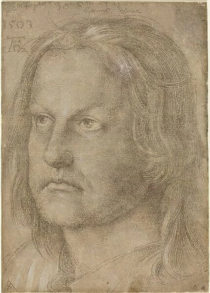 Hanns Dürer, Brother of Albrecht Dürer, probably 1510. Creator: Albrecht Durer