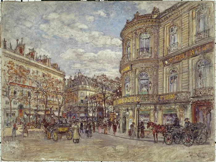 Framed Print : Hanover pavilion, rue Louis-le-Grand, 1902. Creator: Unknown Framed Print : Hanover pavilion, rue Louis-le-Grand, 1902. Creator: Unknown
