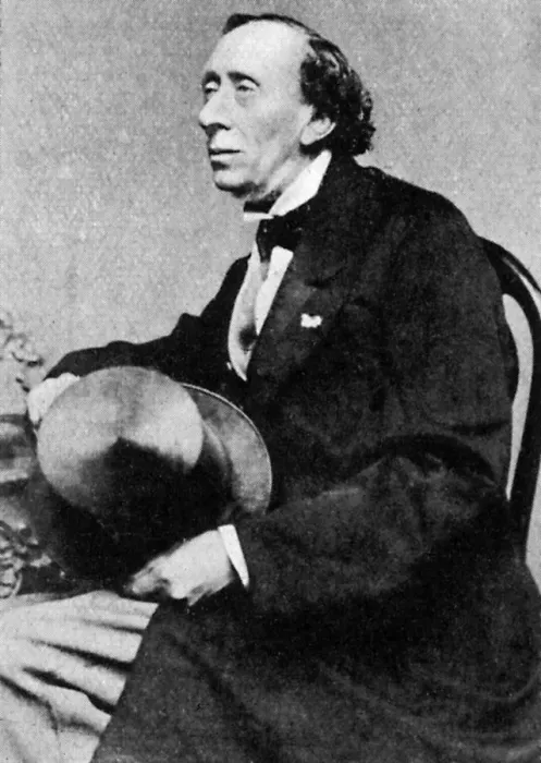 Framed Print : Hans Christian Andersen, Danish author and poet, mid 19th century Framed Print : Hans Christian Andersen, Danish author and poet, mid 19th century