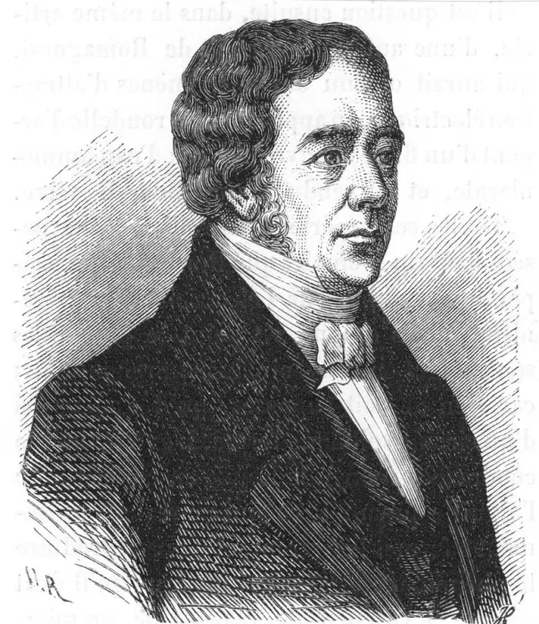 Framed Print : Hans Christian Oersted, Danish physicist, [c1870]