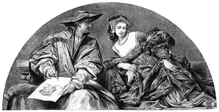 Framed Print : Hans Holbein, German artist, c1880-1882. Artist: Hans Makart Framed Print : Hans Holbein, German artist, c1880-1882. Artist: Hans Makart