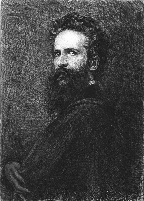 Framed Print : Hans Makart, c1880-83. Creator: W Unger Framed Print : Hans Makart, c1880-83. Creator: W Unger