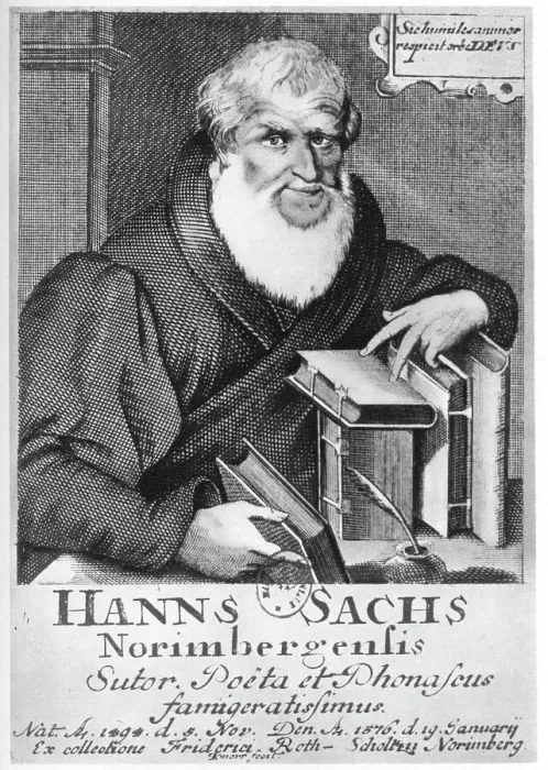 Framed Print : Hans Sachs, German meistersinger (mastersinger), poet, playwright and shoemaker, 1623. Artist: L Kilina Framed Print : Hans Sachs, German meistersinger (mastersinger), poet, playwright and shoemaker, 1623. Artist: L Kilina
