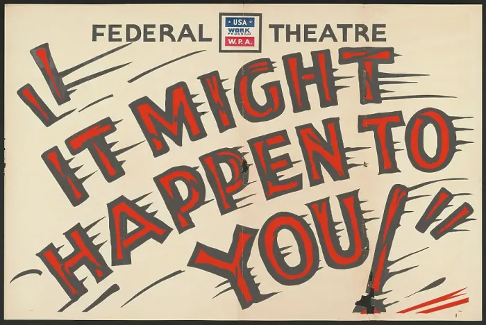 Framed Print : It Might Happen to You!, San Diego, 1939. Creator: Unknown Framed Print : It Might Happen to You!, San Diego, 1939. Creator: Unknown