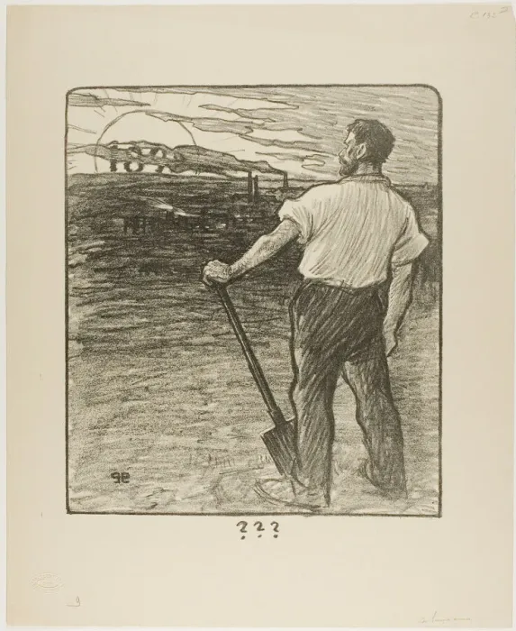 Framed Print : Happy New Year, December 1893. Creator: Theophile Alexandre Steinlen Framed Print : Happy New Year, December 1893. Creator: Theophile Alexandre Steinlen