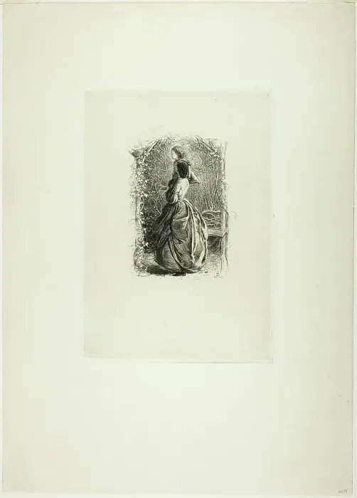 Framed Print : Happy Springtime, 1860. Creator: John Everett Millais Framed Print : Happy Springtime, 1860. Creator: John Everett Millais
