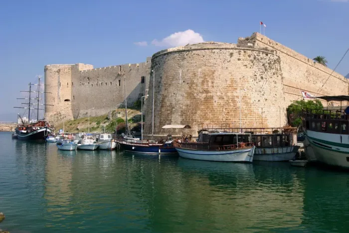 Framed Print : Harbour and castle, Kyrenia (Girne), North Cyprus Framed Print : Harbour and castle, Kyrenia (Girne), North Cyprus