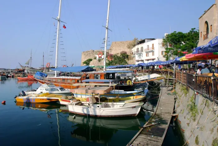 Framed Print : Harbour of Kyrenia (Girne), North Cyprus Framed Print : Harbour of Kyrenia (Girne), North Cyprus