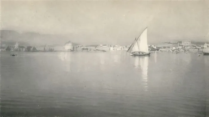 Framed Print : In the Harbour, Palma, Majorca, c1927, (1927). Artist: Reginald Belfield Framed Print : In the Harbour, Palma, Majorca, c1927, (1927). Artist: Reginald Belfield