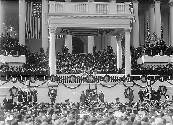 Harding Inauguration, 1921. Creator: Harris & Ewing. Harding Inauguration, 1921. Creator: Harris & Ewing