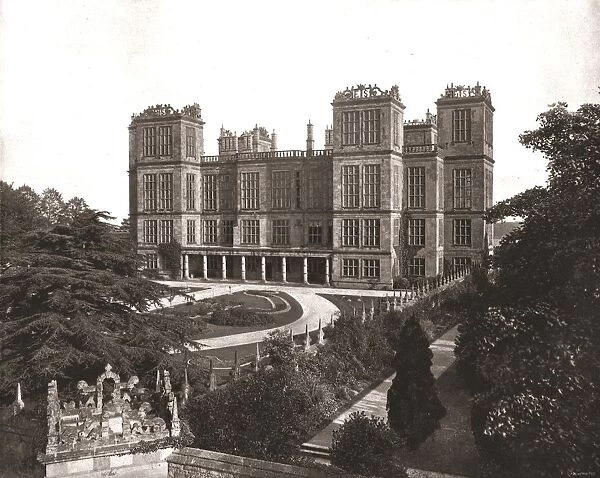 Hardwick Hall, Derbyshire, 1894. Creator: Unknown