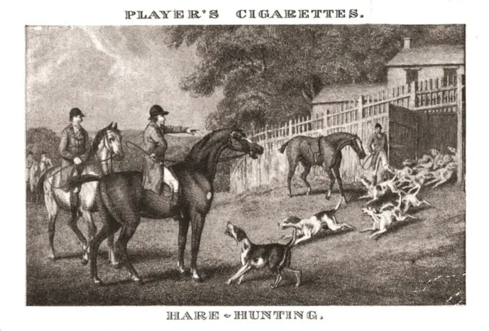 Framed Print : Hare-Hunting, (1924). Creator: Unknown Framed Print : Hare-Hunting, (1924). Creator: Unknown