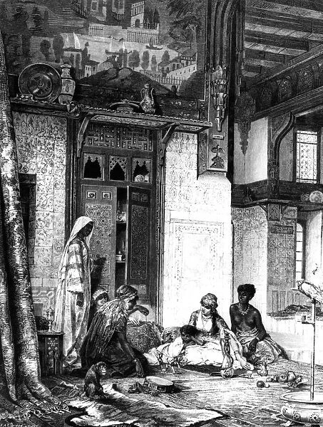 Harem in a Caliph Mansion, 1880