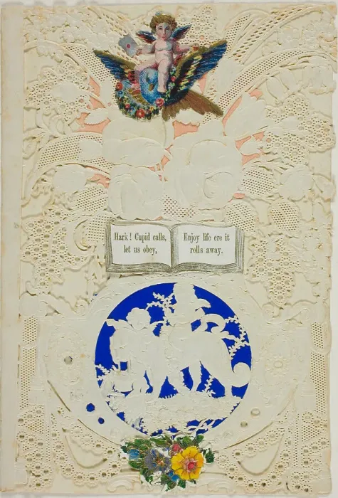 Framed Print : Hark, Cupid Calls (valentine), n.d. Creator: Unknown Framed Print : Hark, Cupid Calls (valentine), n.d. Creator: Unknown