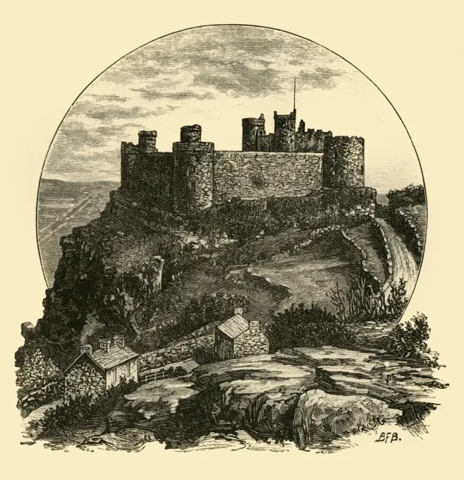 Framed Print : Harlech Castle, 1898. Creator: Unknown Framed Print : Harlech Castle, 1898. Creator: Unknown