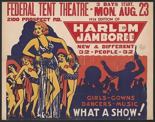 Harlem Jamboree, Peoria, IL, 1938. Creator: Unknown