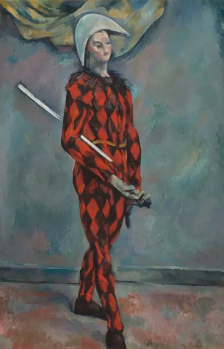 Framed Print : Harlequin, 1888-1890. Creator: Paul Cezanne Framed Print : Harlequin, 1888-1890. Creator: Paul Cezanne