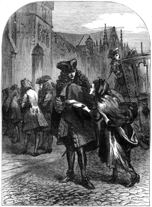 Framed Print : Harley receiving the Legions Memorial, 18th century (19th century). Artist: W Thomas Framed Print : Harley receiving the Legions Memorial, 18th century (19th century). Artist: W Thomas
