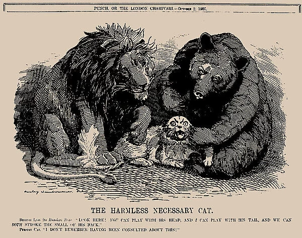 The Harmless Necessary Cat. Punch, 2 October 1907, 1907