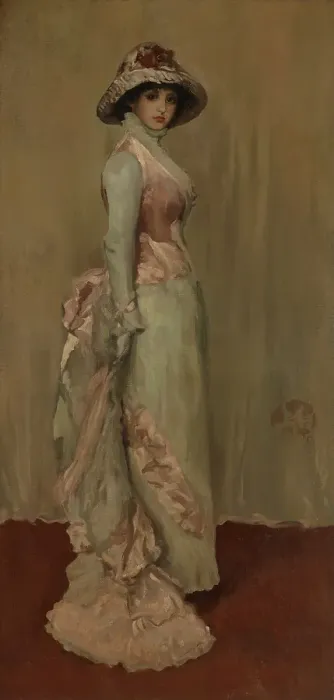 Framed Print : Harmony in Pink and Gray: Lady Meux, about 1916. Creator: James Abbott McNeill Whistler Framed Print : Harmony in Pink and Gray: Lady Meux, about 1916. Creator: James Abbott McNeill Whistler
