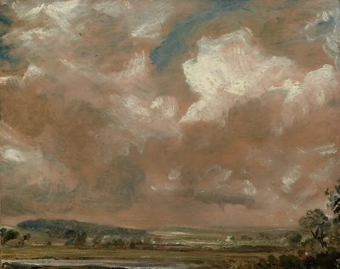 Framed Print : Harnham Ridge, Salisbury, c1829. Creator: John Constable Framed Print : Harnham Ridge, Salisbury, c1829. Creator: John Constable