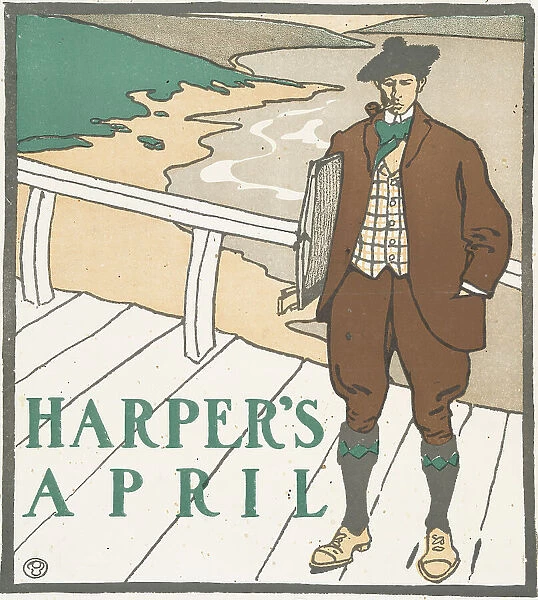 Harper's April, c1899. Creator: Edward Penfield