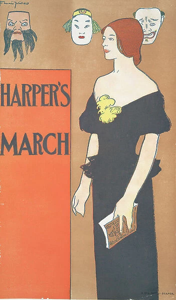 Harper's March, c1890 - 1907. Creator: Edward Penfield