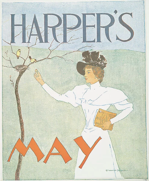 Harper's May, c1894. Creator: Edward Penfield