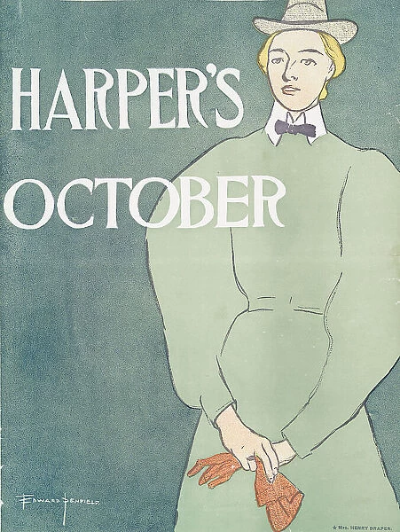 Harper's October, c1890 - 1907. Creator: Edward Penfield