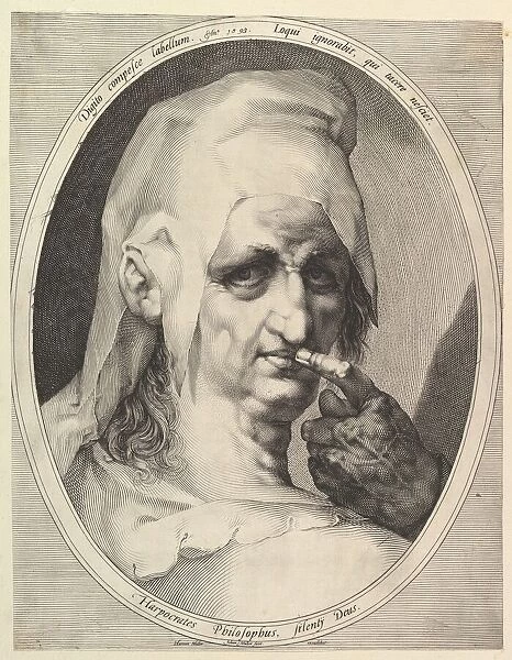 Harpocrates, Philosopher, ca. 1611. Creator: Jan Muller
