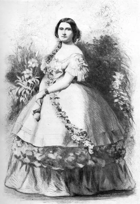 Framed Print : Harriet Lane (1830-1903), 19th century (1908) Framed Print : Harriet Lane (1830-1903), 19th century (1908)
